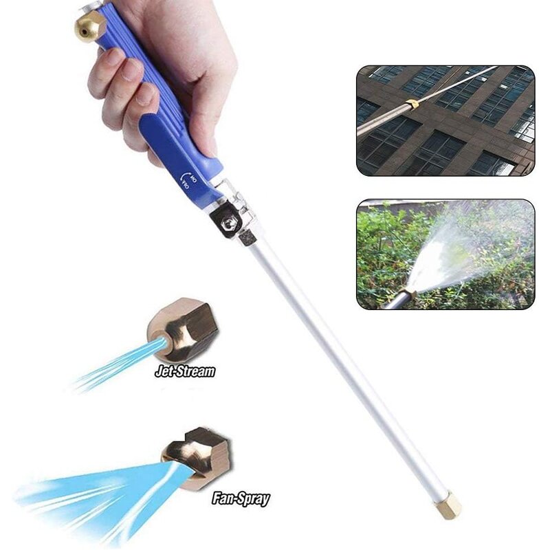 Jet High Pressure Washer Wand - Portable High Pressure Water Gun