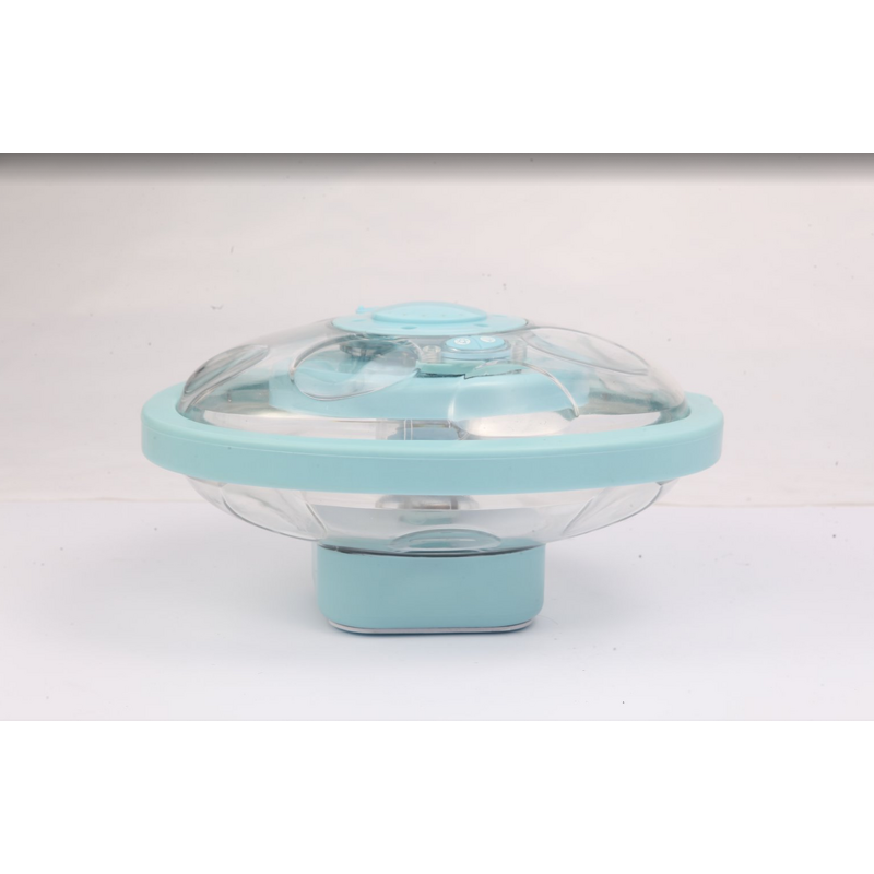 Waterproof Water Pump Floating Pool Fountain - with Lights for Bird Bath