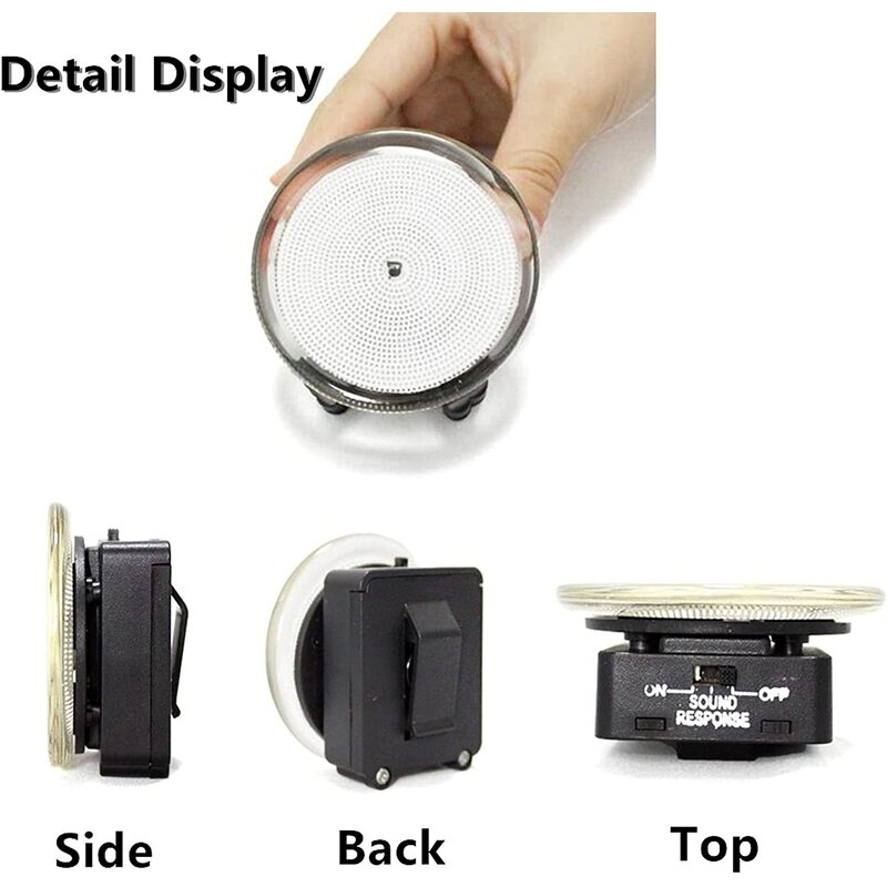 Mini Pocket Plasma Plate Battery Powered - Portable & Clip-on Plasma Disk