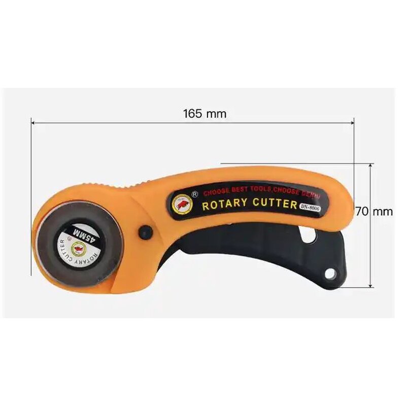 45mm Rotary Cutter for Fabric - with Safety Locker