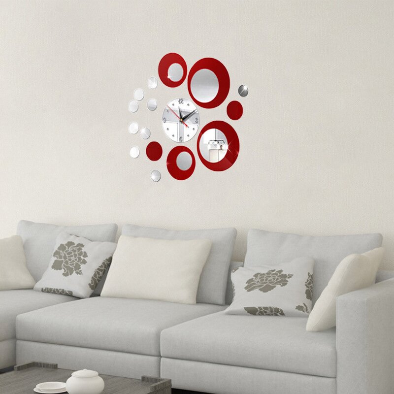 Wall Clock - 3D Frameless Design DIY Art Wall Clocks