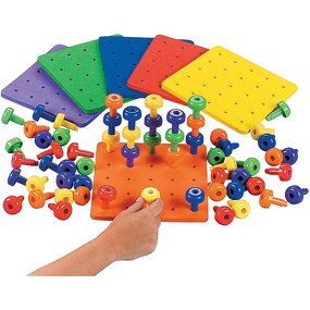 Peg Game with Board - Toddler Activity Occupational Therapy for Autism