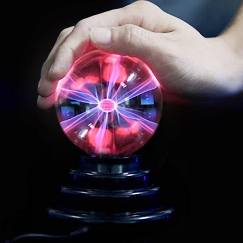Plasma Globe Touch & Sound Sensitive - Plasma Ball Lamp Electric Ball