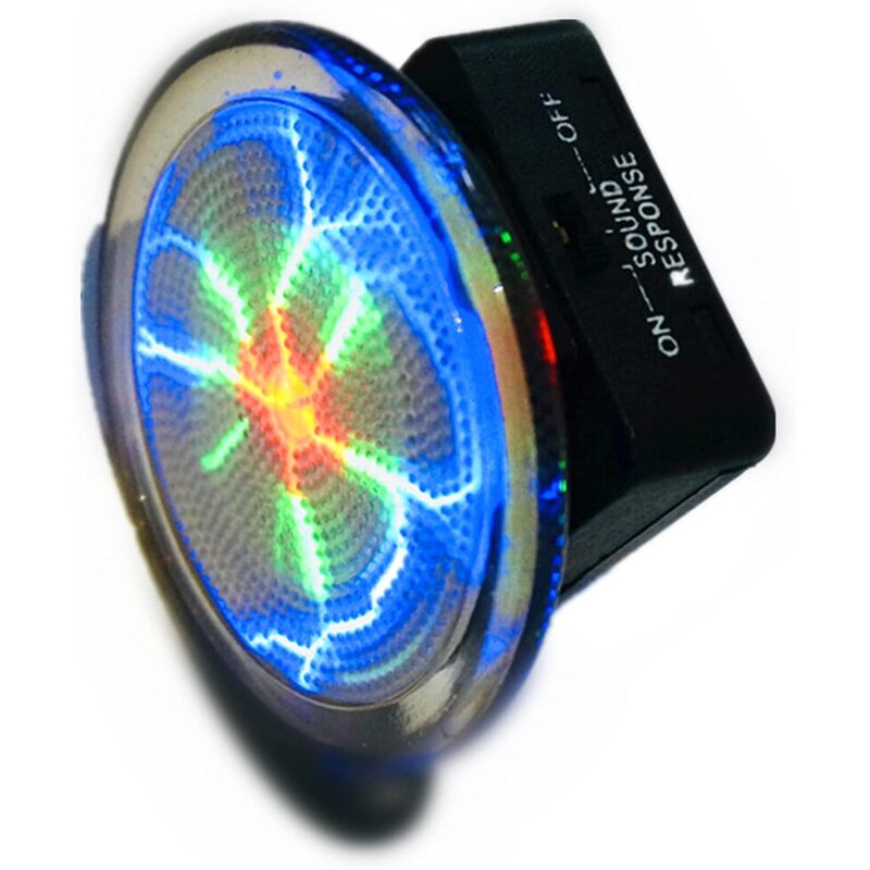 Portable & Clip-on Plasma Disk - with Sound and Finger Touch Induction