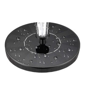 Solar Fountain with Easy Install Nozzle - Solar Powered Fountain Pump