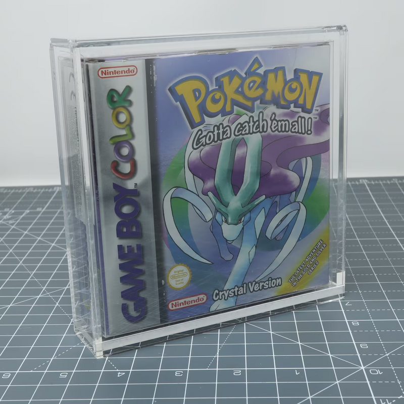 Game Display Case - Acrylic Protective Show Case Box for Game Boy Color Advance