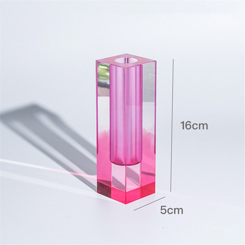 Flower Vase - Wholesale Living Room Colorful Wedding Plastic Tall Acrylic