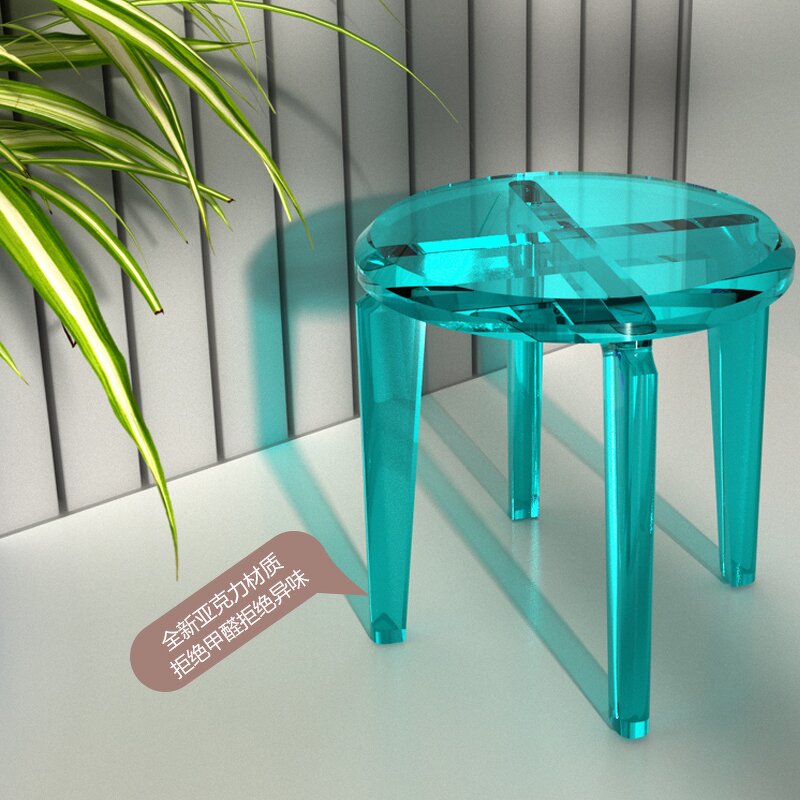 Household Stool - Internet Celebrity Acrylic Transparent Stool