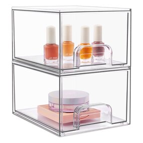 Makeup Organizer - Hot-Selling Stackable Multi-Functional Drawer Type Pet Storage Box