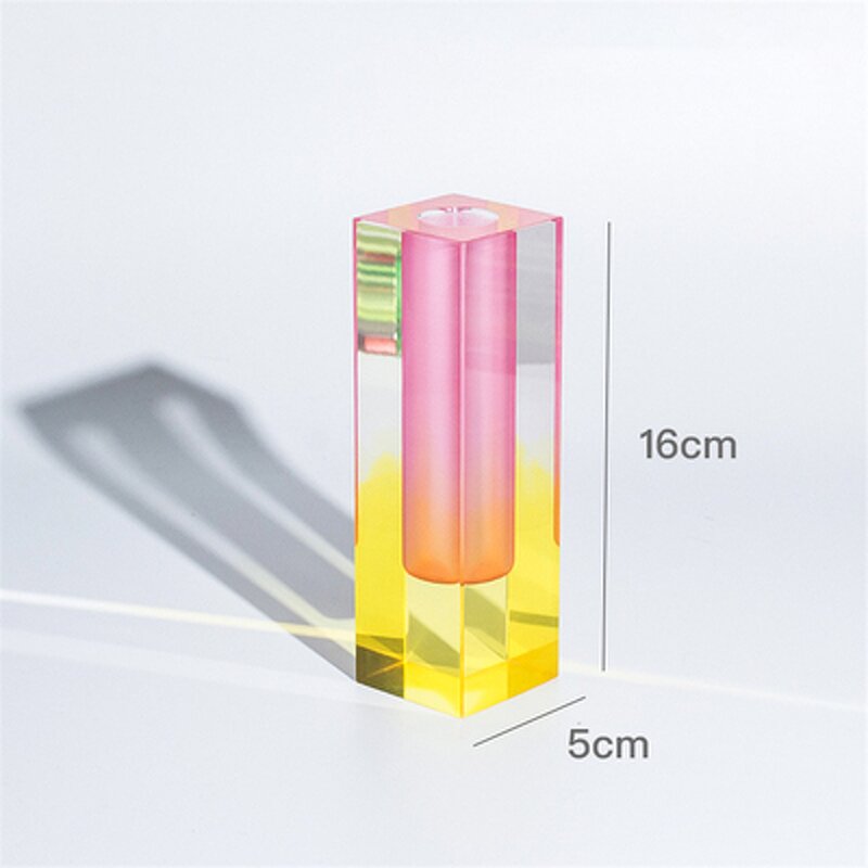 Flower Vase - Wholesale Living Room Colorful Wedding Plastic Tall Acrylic