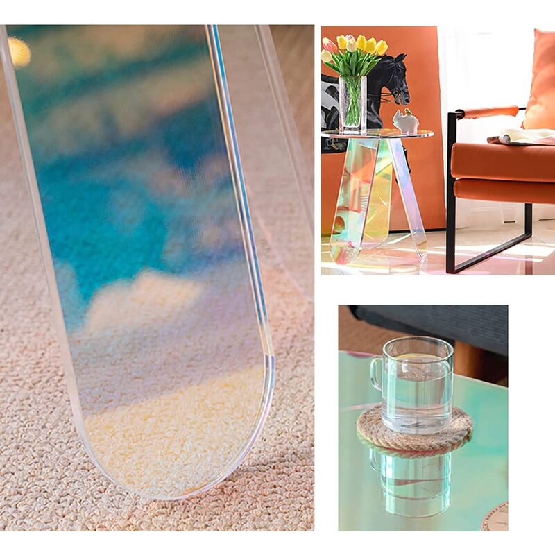 Acrylic Tray - Wholesale Large Transparent Custom Coffee Table Food Display with Insert