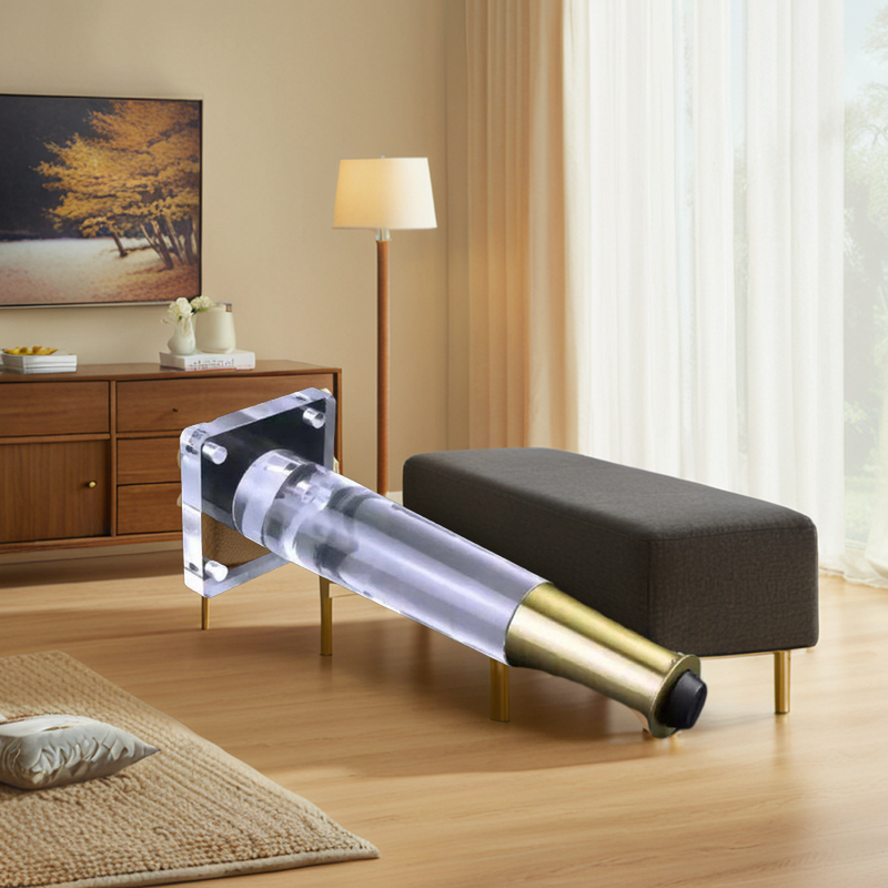 Furniture Legs - Modern Acrylic Transparent Crystal Feet for Sofa Dining Table Outdoor