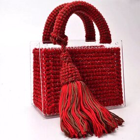 Woven Bag Punching Plate - Round Acrylic Custom Heart-shaped Square Cat Oval High Permeability