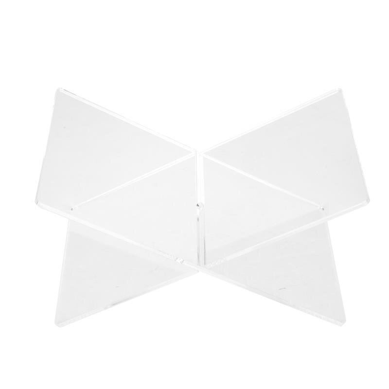 Book Stand - Acrylic Reading Display Holder for Open Quran Desk Clear Easel