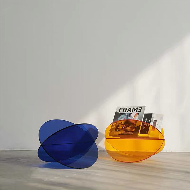 Bookshelf - Factory Custom Acrylic Planet Nordic Study Shelf Color Transparent Plexiglass