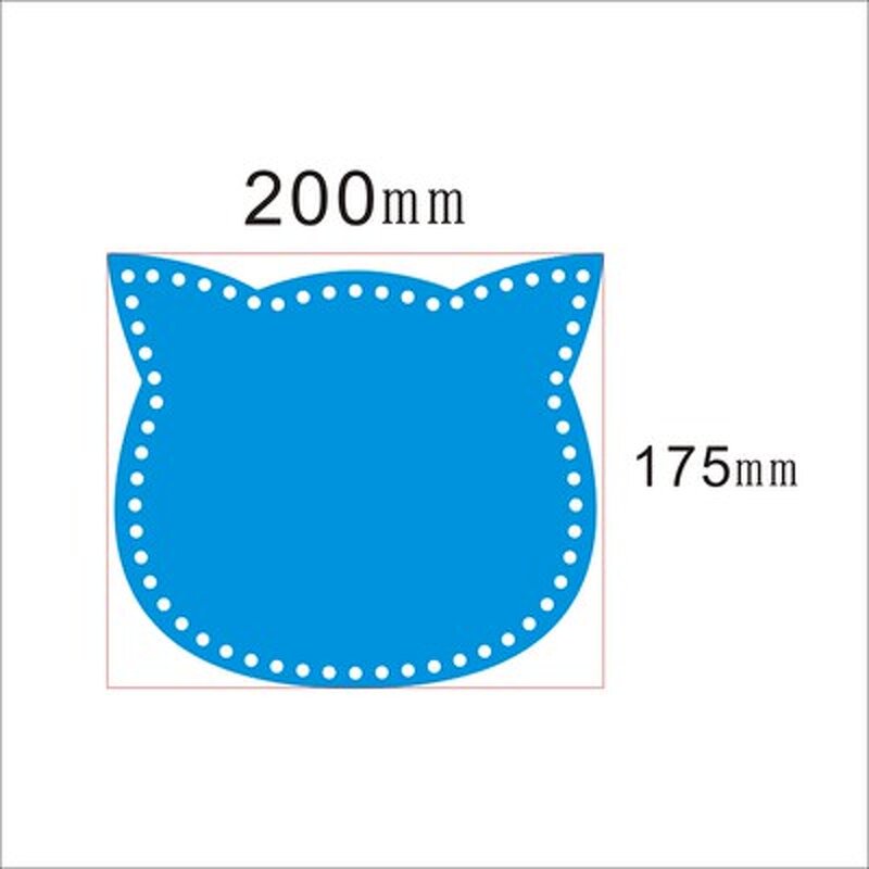 Woven Bag Punching Plate - Round Acrylic Custom Heart-shaped Square Cat Oval High Permeability
