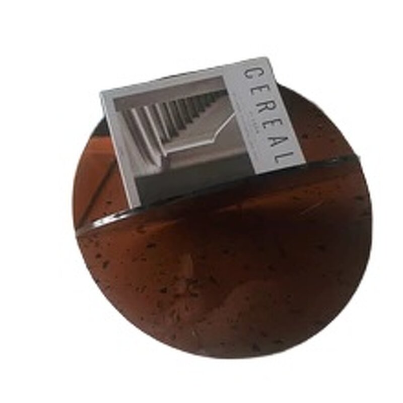 Bookshelf - Blue Acrylic Magazine Holder Minimalist Modern Home