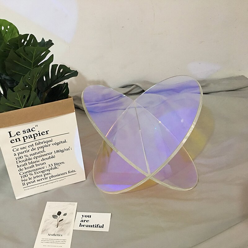 Display Rack - Acrylic Store Stand Book Shelf Transparent Plastic Customized Nordic