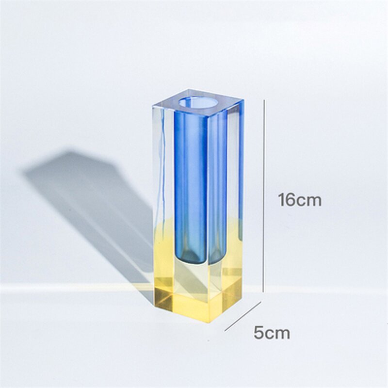Flower Vase - Wholesale Living Room Colorful Wedding Plastic Tall Acrylic