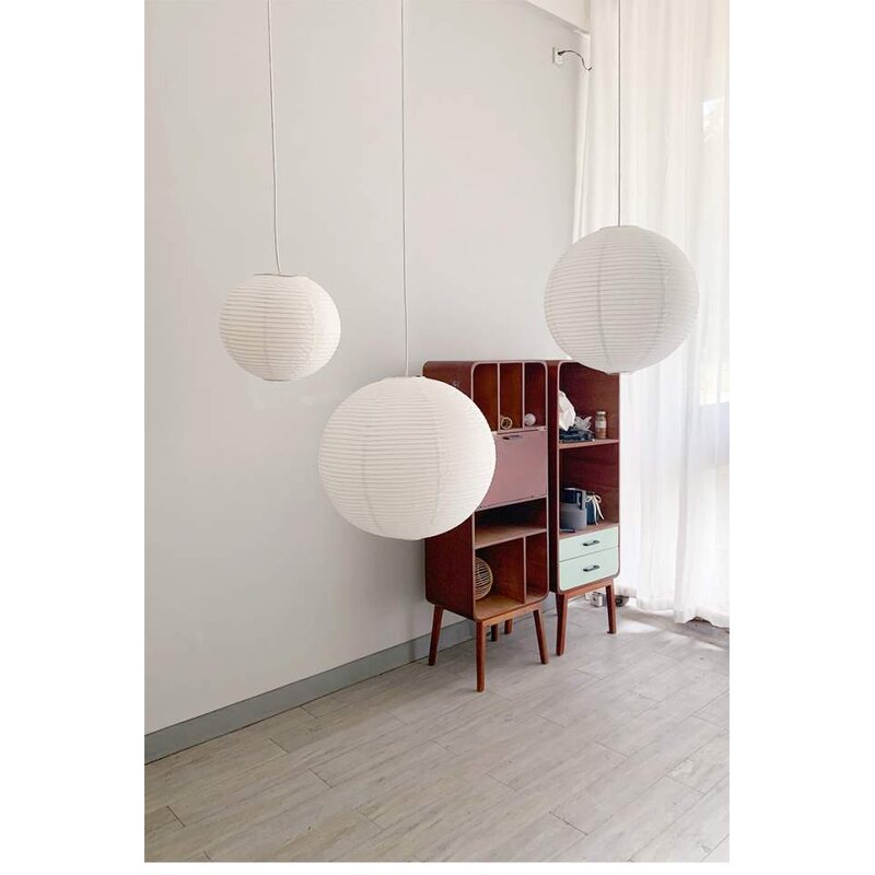 Lampshade - Nordic Danish Internet Celebrity Japanese Hotel Homestay Paper Lamp