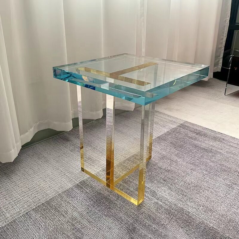 Nightstand - Modern Design Home Decor Display Acrylic Furniture Side Coffee Table