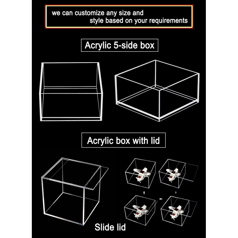 Acrylic Box Display - Custom Manufacturer