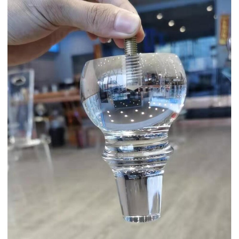 Furniture Legs - Acrylic Transparent Crystal Feet Modern for Sofa Dining Table Cabinet