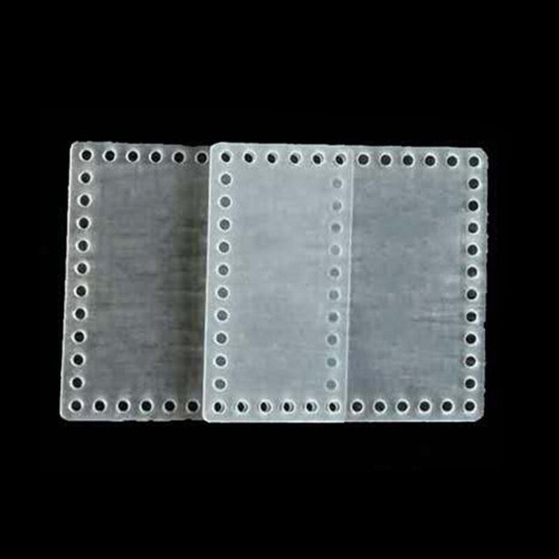 Bag Weaving Board - 6 Pack Acrylic Round Clear Front Back Panel Shaper for DIY Knitting