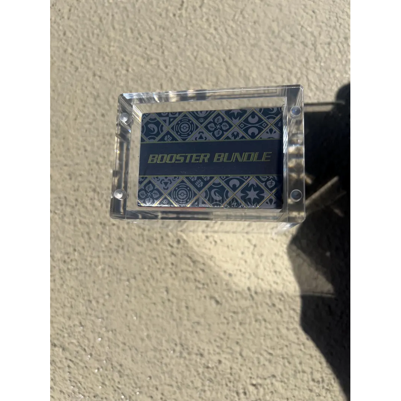 Acrylic Cases - Pokémon Booster Bundle with 99% UV Protection Magnetic Lid