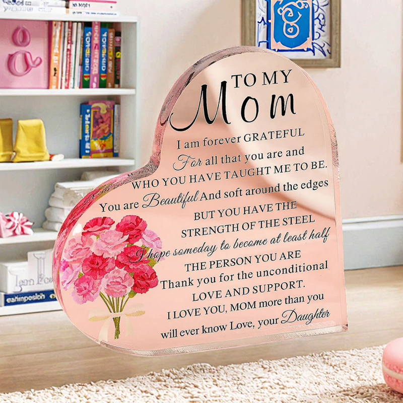 Desktop Decoration - Cross Border New Product Love Puzzle Acrylic UV Technique Pendant Gift