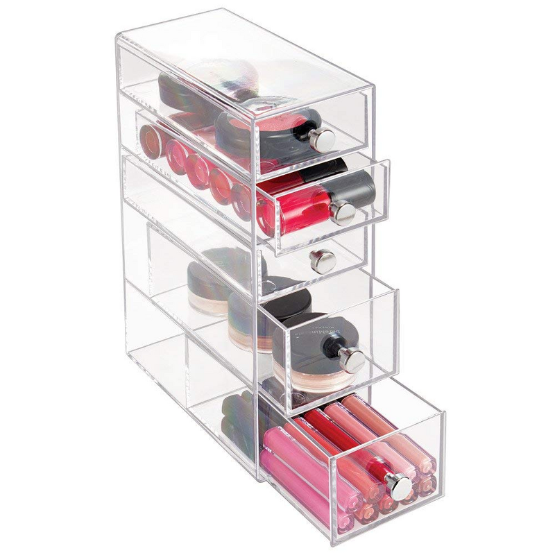 Display Rack - Acrylic Stair Step with Stair Depth for Nail Polish