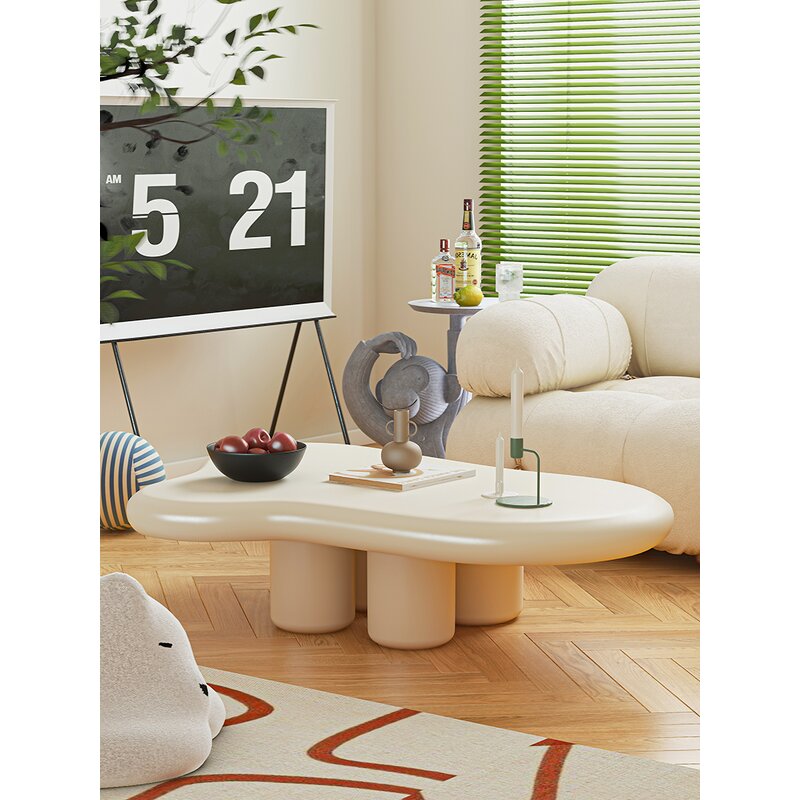 Acrylic Table - Round Colorful Newest Low Price Iridescent Rainbow