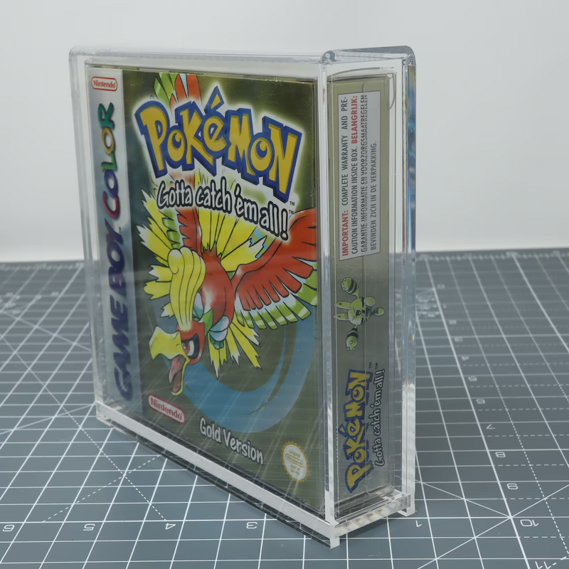 Game Display Case - Acrylic Protective Show Case Box for Game Boy Color Advance