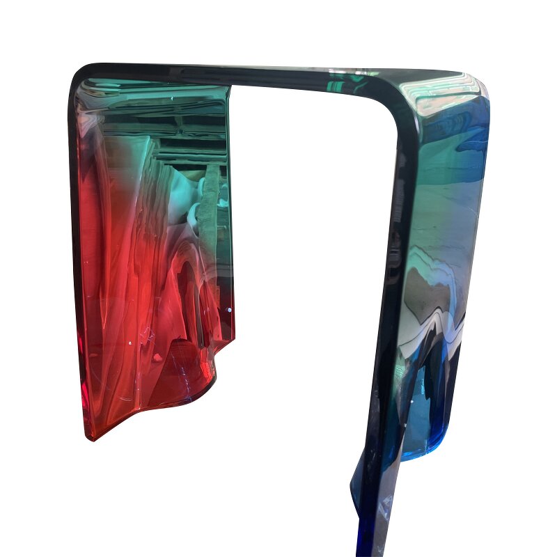 Acrylic Stool - New Hot Sale Rainbow Clear Colorful Living Room Changing Shoe Stool