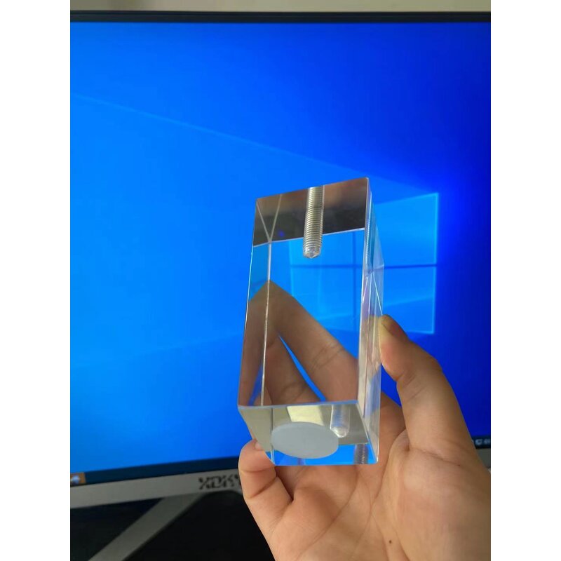 Acrylic Bench Legs - Modern Design Transparent Durable for Sofa Coffee Dining Table