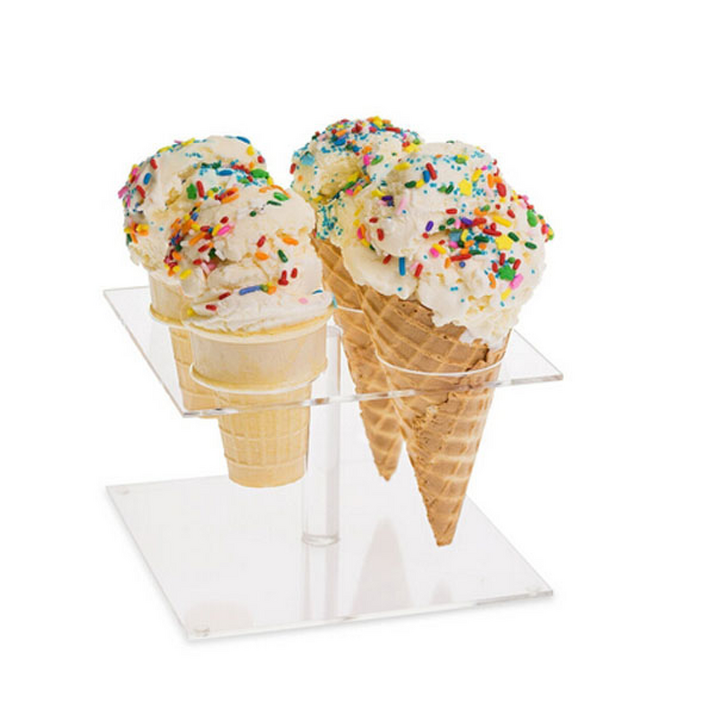 Ice Cream Cone Display Holder - Acrylic Manufacturer