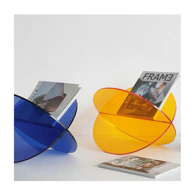 Bookshelf - Factory Custom Acrylic Planet Nordic Study Shelf Color Transparent Plexiglass