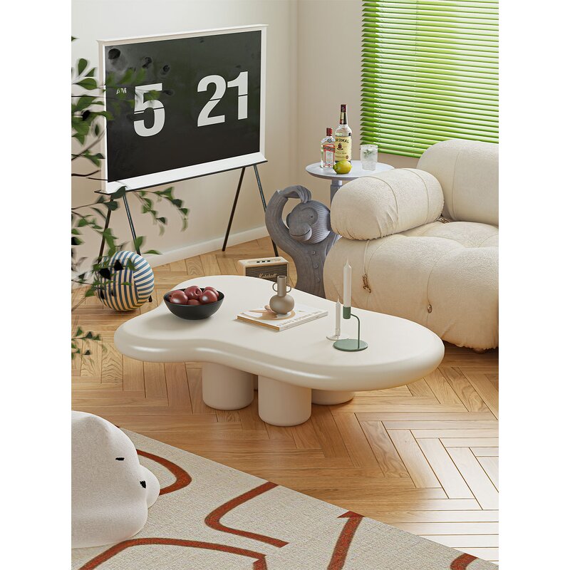 Acrylic Table - Round Colorful Newest Low Price Iridescent Rainbow