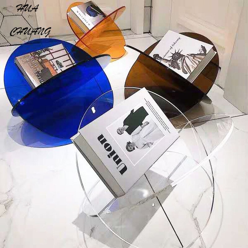 Display Rack - Acrylic Store Stand Book Shelf Transparent Plastic Customized Nordic