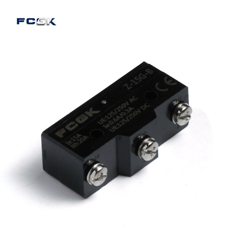 Z-15g-b Thermostable Micro Switch - 230V 10A Max. Current Phenolic Plastic Pin Plunger