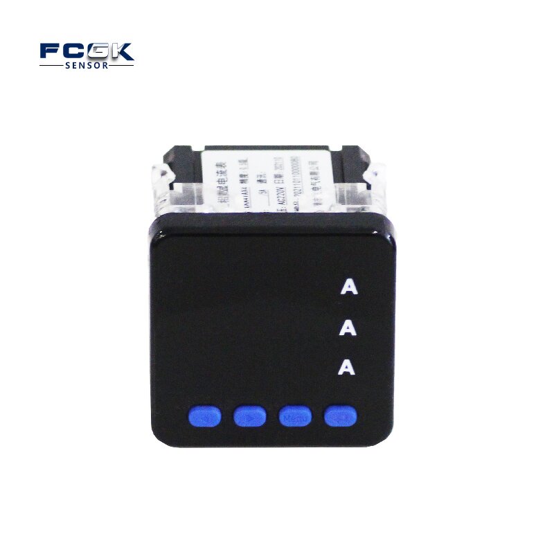 FCG CKA4IAX4 Smart Digital AC Ammeter - 72*72 Panel Meter LCD Display Three-Phase