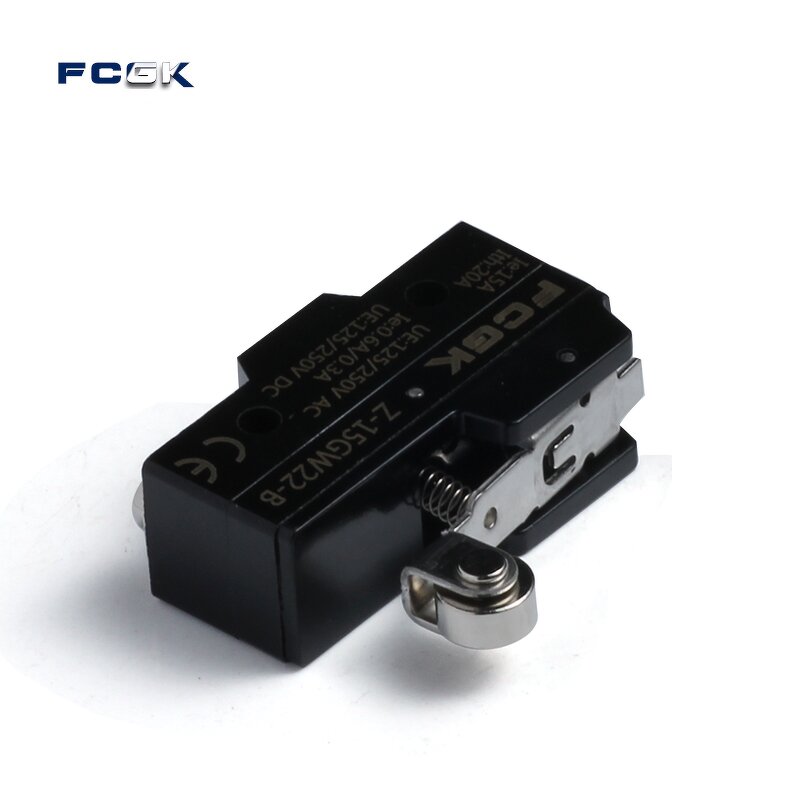 Z-15GW22-B Micro Switch with Short Hinge Roller Lever - CE Approved 10A Max. Current