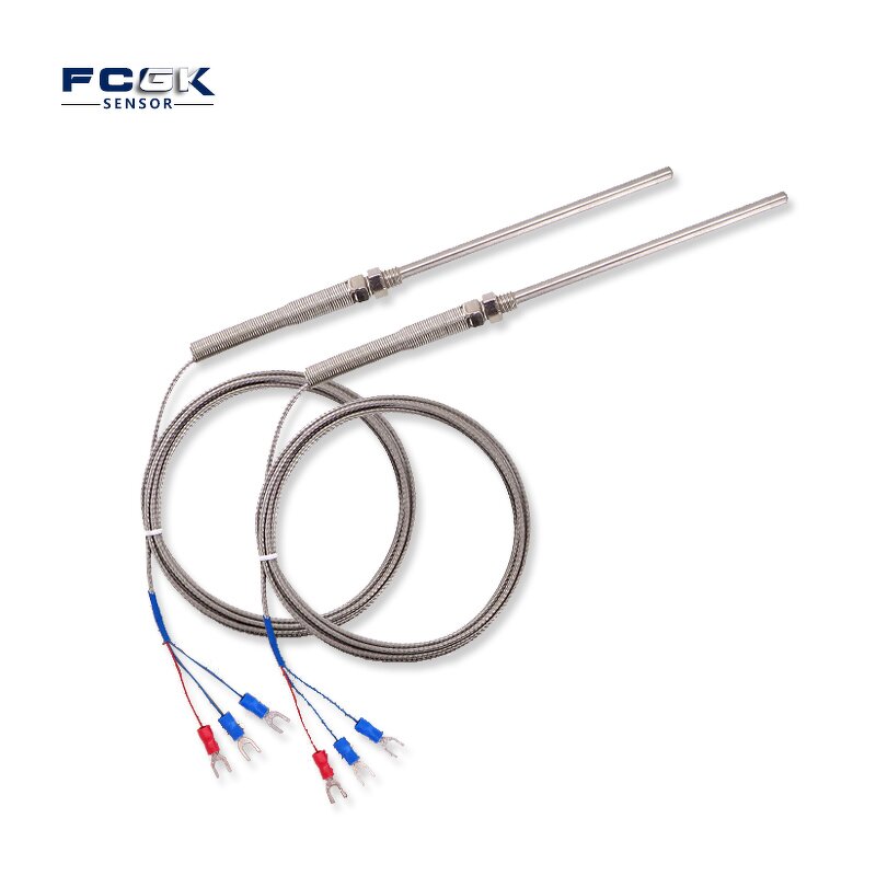 High Temperature Sensor Pt100 Thermocouple - 0-400 Degree K for Industrial Furnace