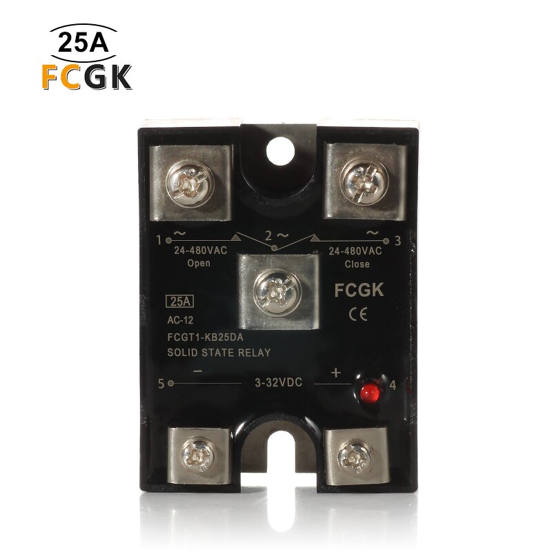 Sealed Solid State Relays - 25A Switchable Normally Closed Miniature High Power