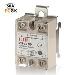 Fotek Type 50A SSR-50DD Solid State Relay - High Power Miniature 50A Sealed