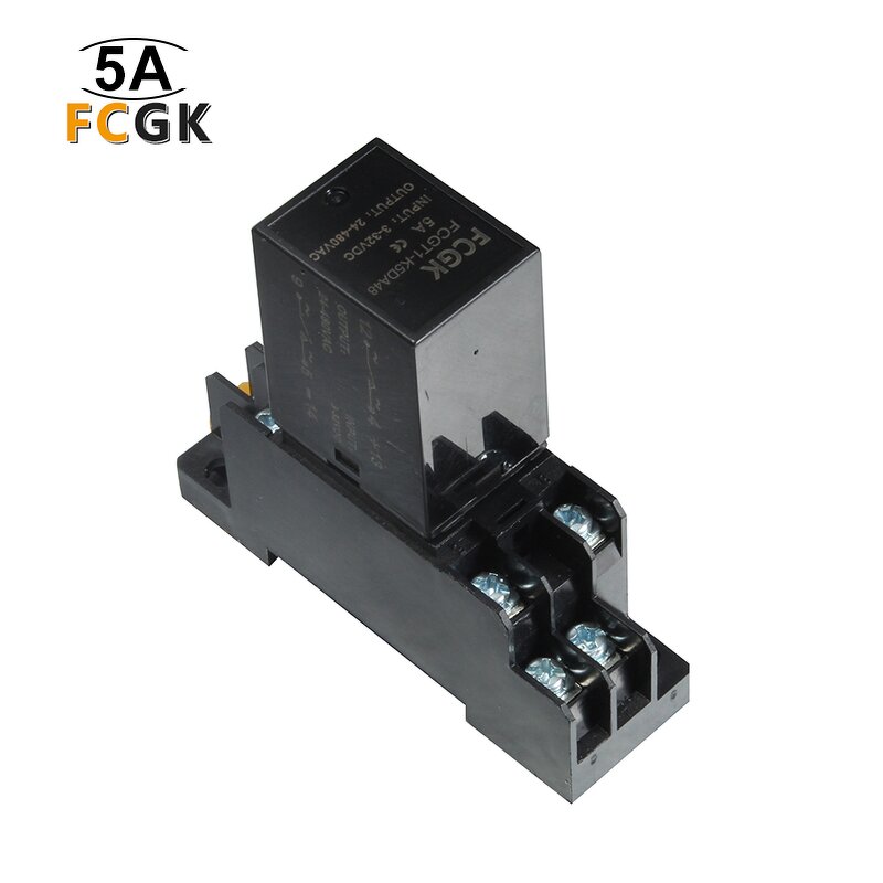 5A Small Solid State Relay - 12V 24V 220V AC 8pin Miniature with Sealed Protection