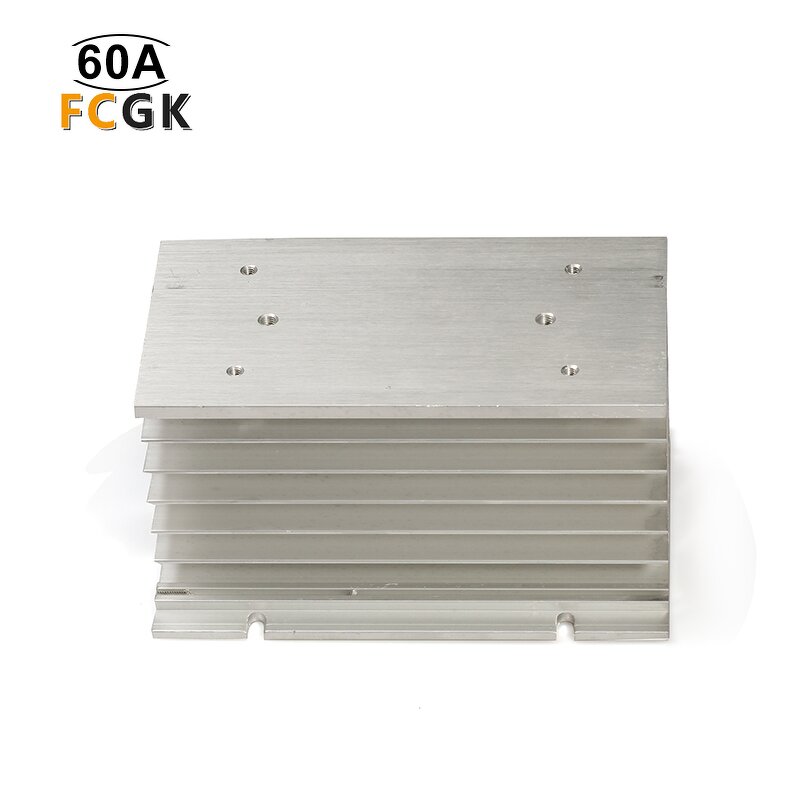 Aluminum Heat Sink Cooling - 15x10x8.1cm for High Power Three Phase SSR CE Certified