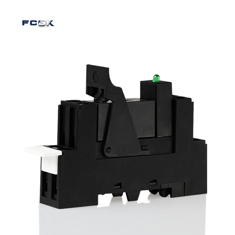 14F-2Z-C2 8PIN Miniature PCB Relay Interface Modules - 10A 250VAC DIN Rail Relay Base