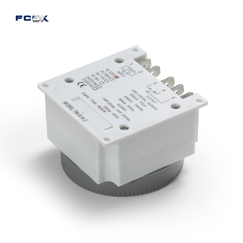 TM-619-2 Digital Timer Switch - 220V 24 Hour Programmable with Sealed Protect Cover