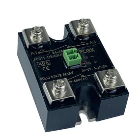 25A Dual Output High Power Solid State Motor Relay SSR - DC-AC Control Miniature Sealed